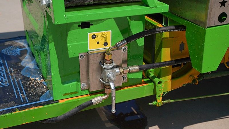 不銹鋼電動(dòng)三輪高壓清洗車(800L)